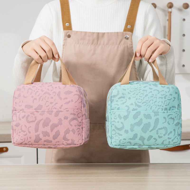 Insulated Lunch Box with Stylish Print Bowlift