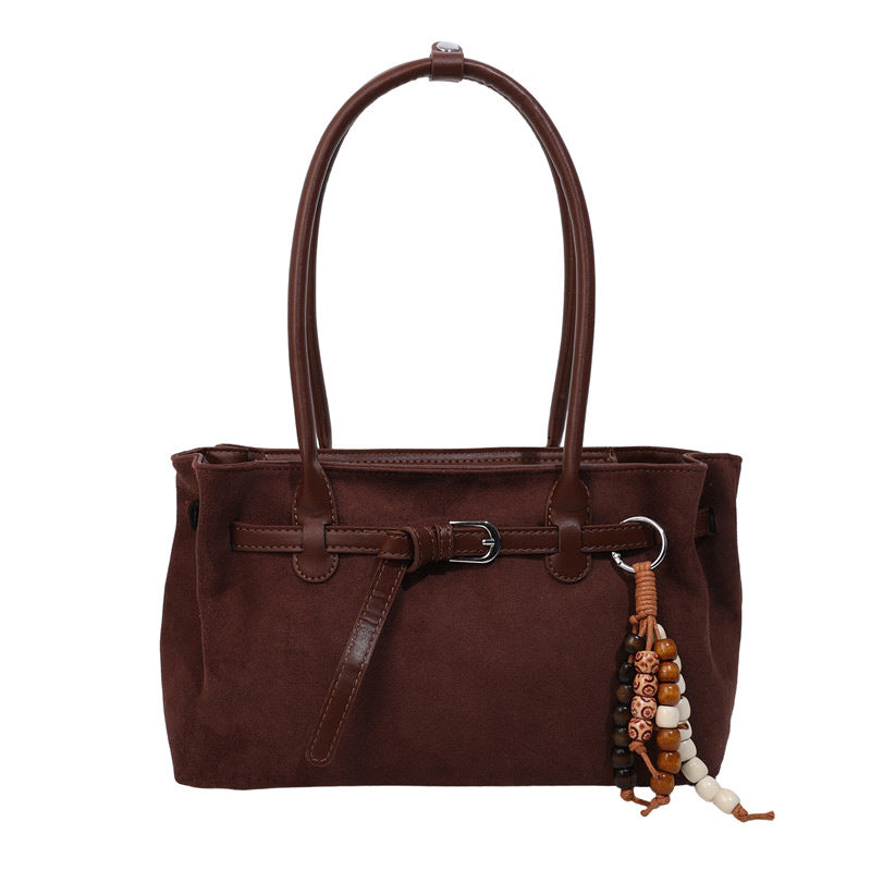 Suede Tote Bag Bowlift