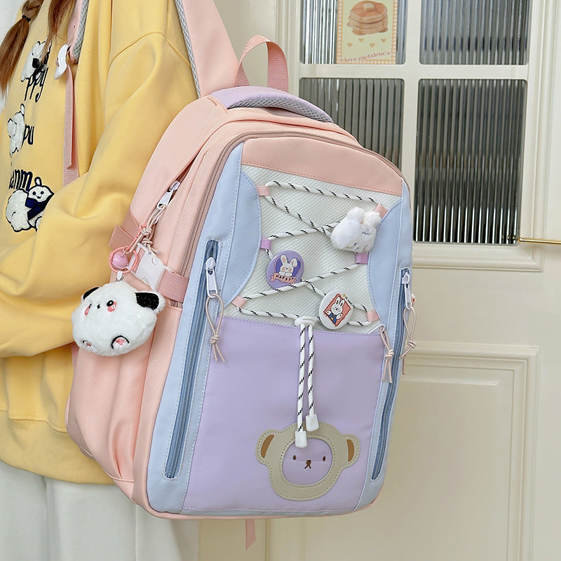 Cute Animal-Themed Backpack Bowlift