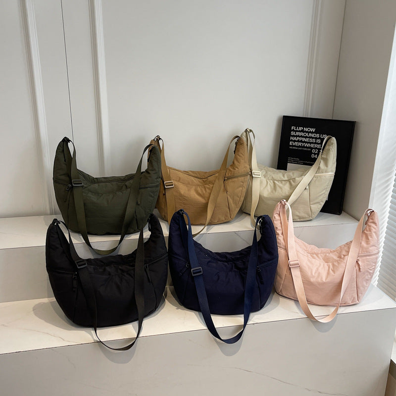 Soft Fabric Hobo Bag Bowlift