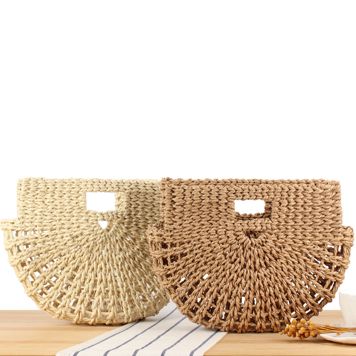 Handmade basket bag with unique design Bowlift