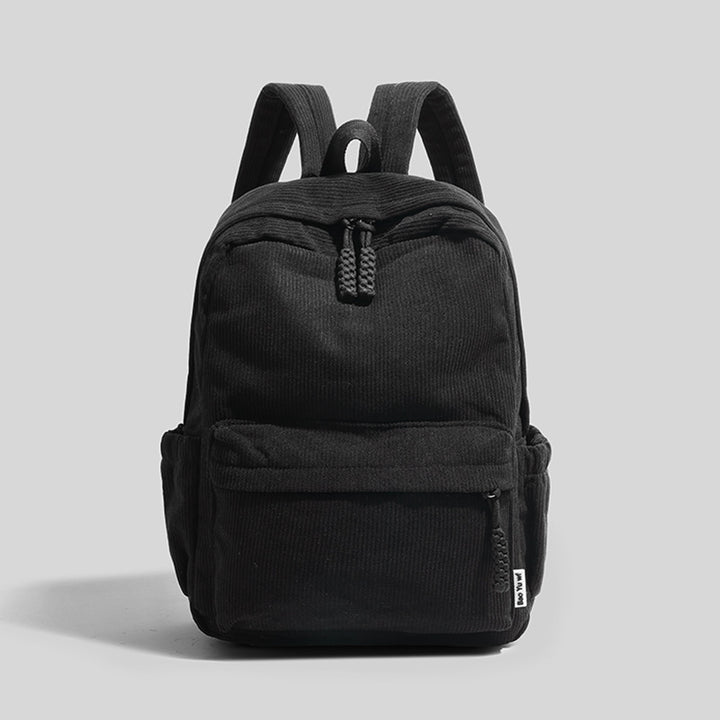 Ribbed Fabric Lightweight Backpack Bowlift