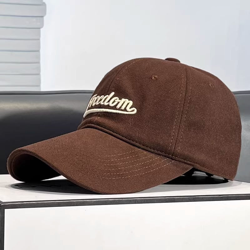 Men's Casual Freedom Embroidered Baseball Cap Bowlift