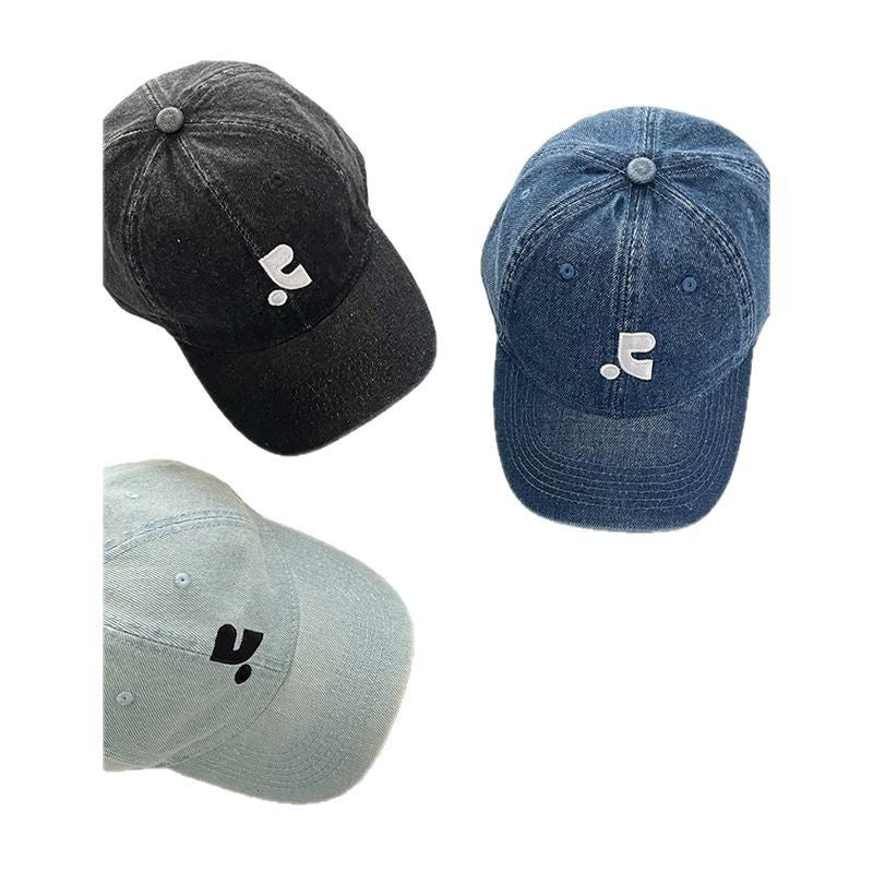 Women's Denim Adjustable Baseball Cap Bowlift