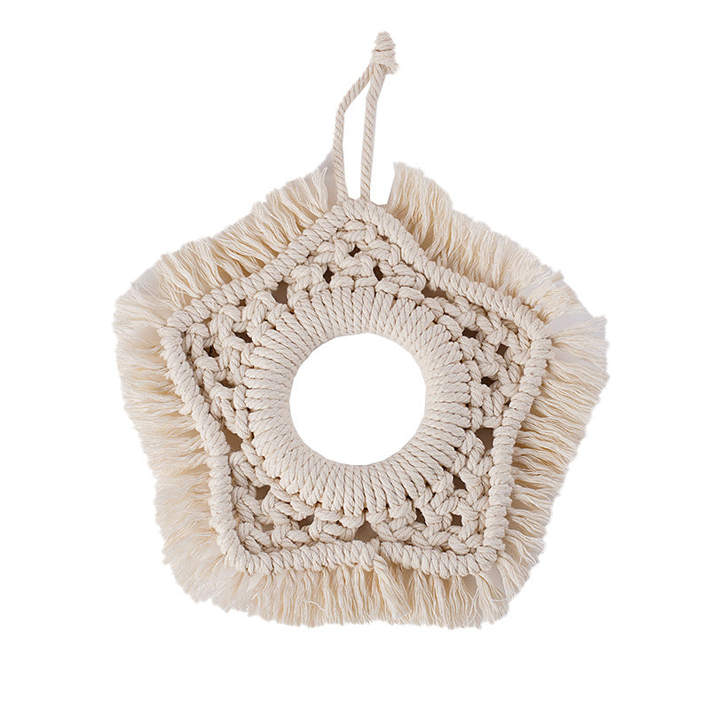 Star-Shaped Macrame Wall Decor Bowlift