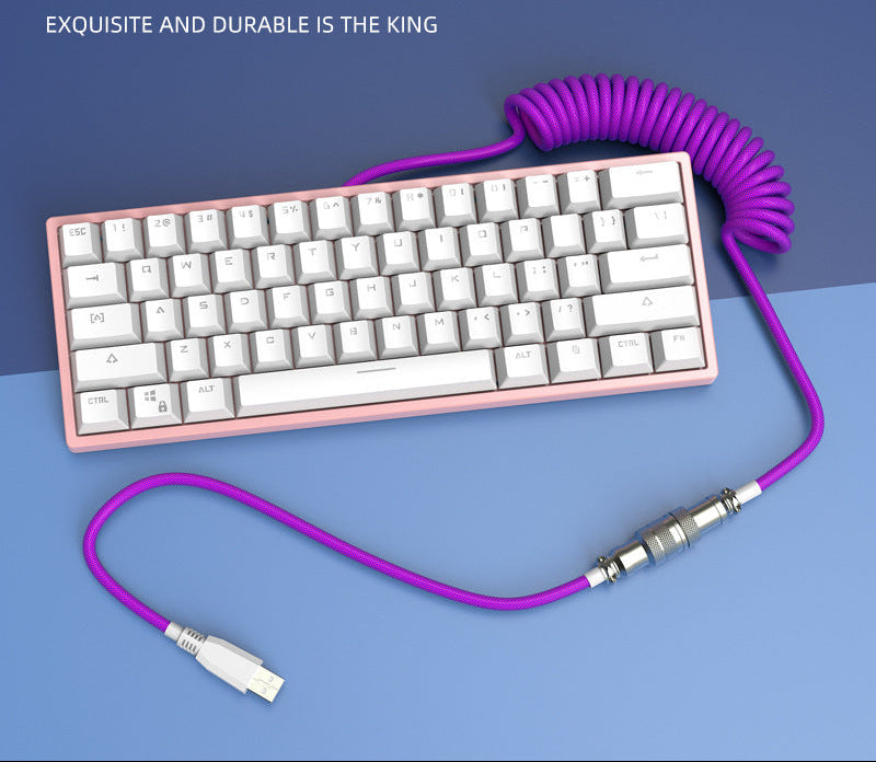 USB Type-C Mechanical Keyboard Connection Cable Bowlift