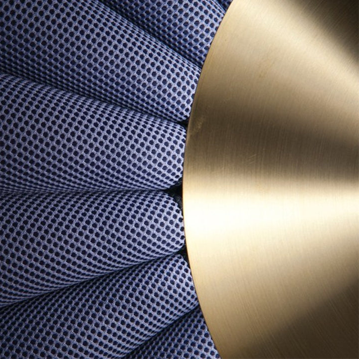 Elegant Decorative Floor Lamp with Pleated Design
