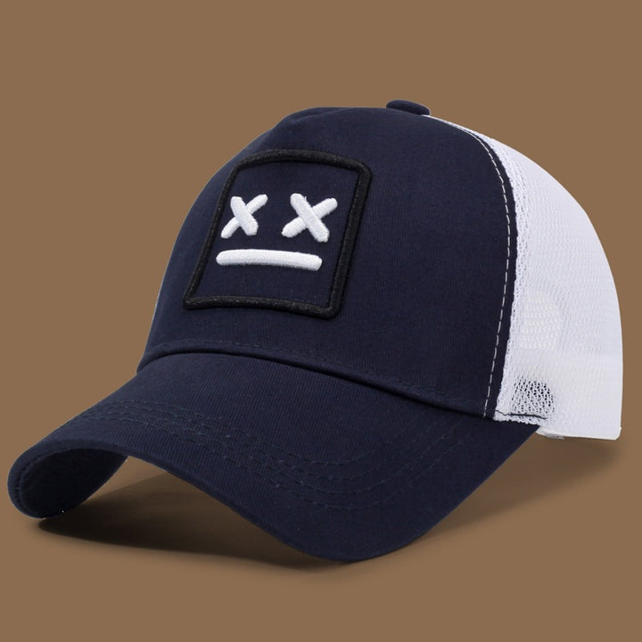 Women's Sporty Baseball Cap with Mesh Sides Bowlift