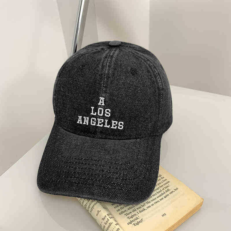 Women's Vintage Denim Baseball Cap Bowlift