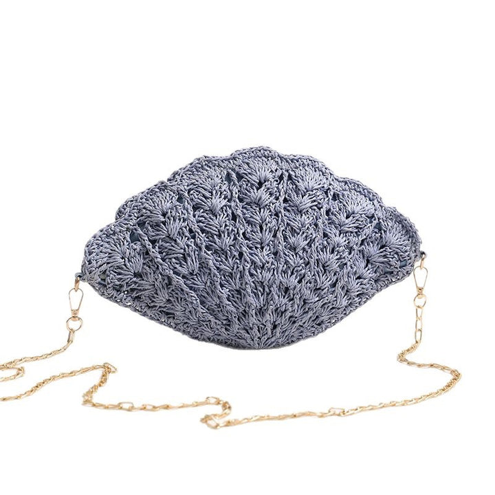 Elegant Clutch Bag in Shell Design Bowlift