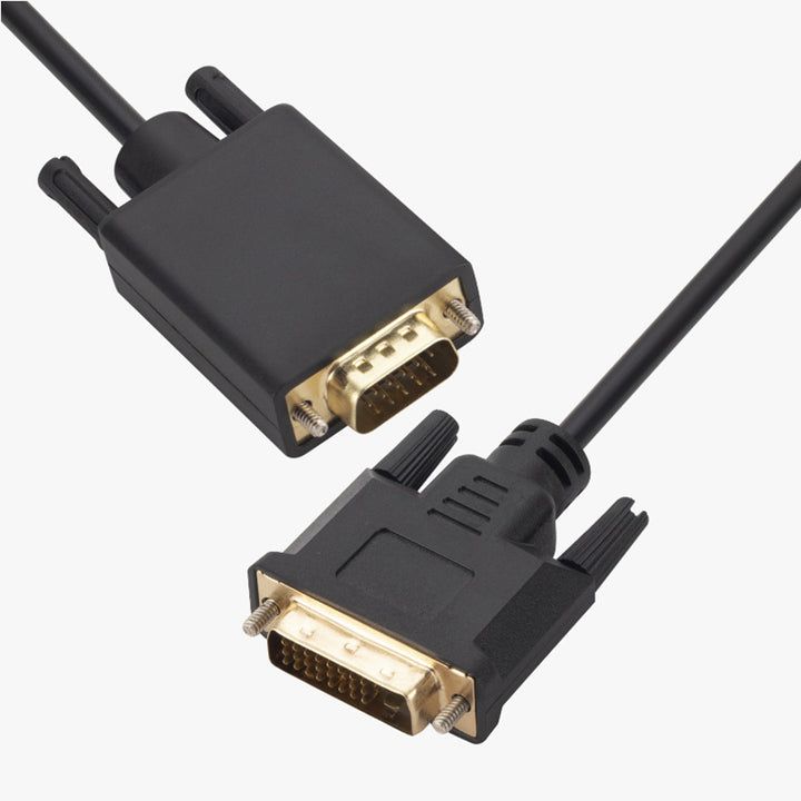 Dvi-Zu-Vga Adapter Cable with High-Quality Signal Transmission Bowlift