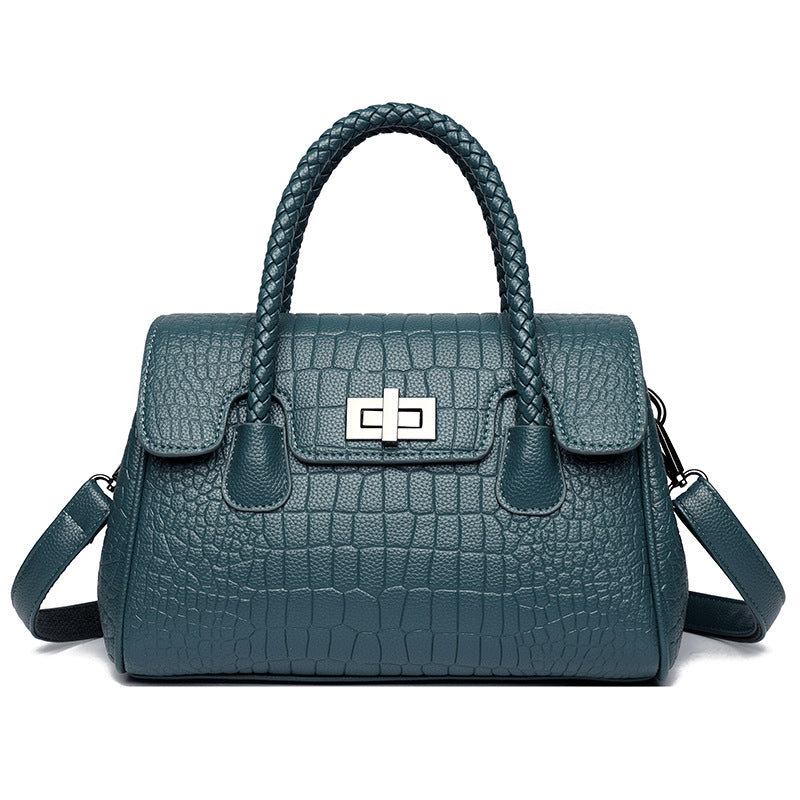 Elegant Double-Handle Handbag Bowlift