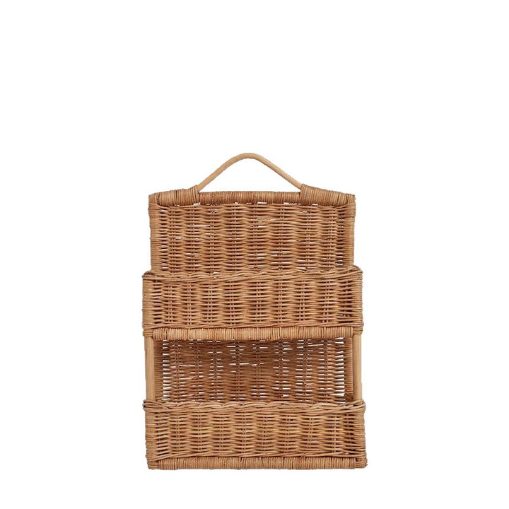 Multi-Tiered Woven Storage Organizer Bowlift