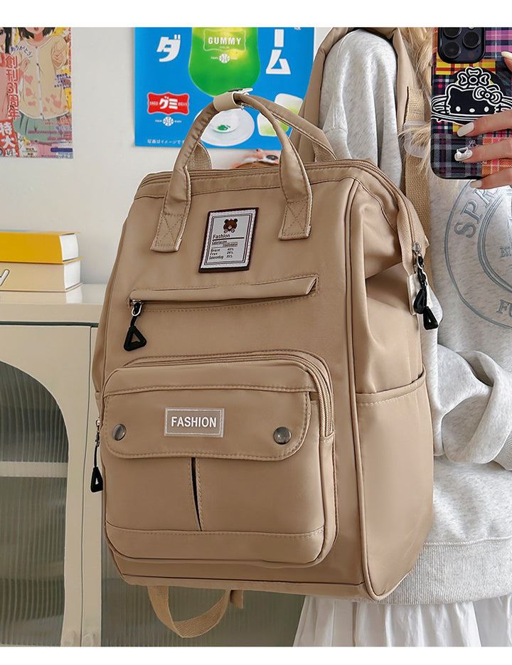 Multifunctional Backpack with Stylish Design and Practical Compartments Bowlift