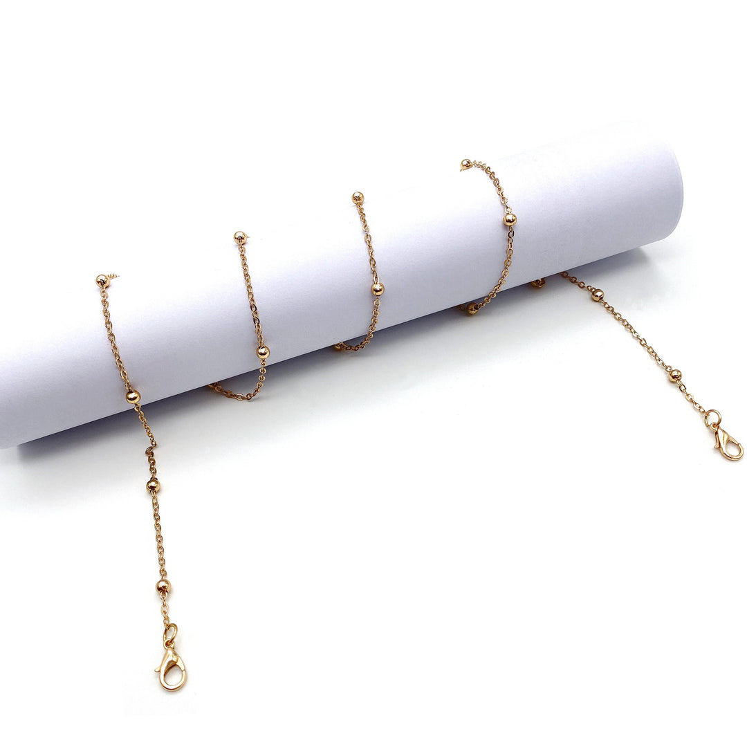 Sleek Metal Chain Eyewear Retainer Bowlift