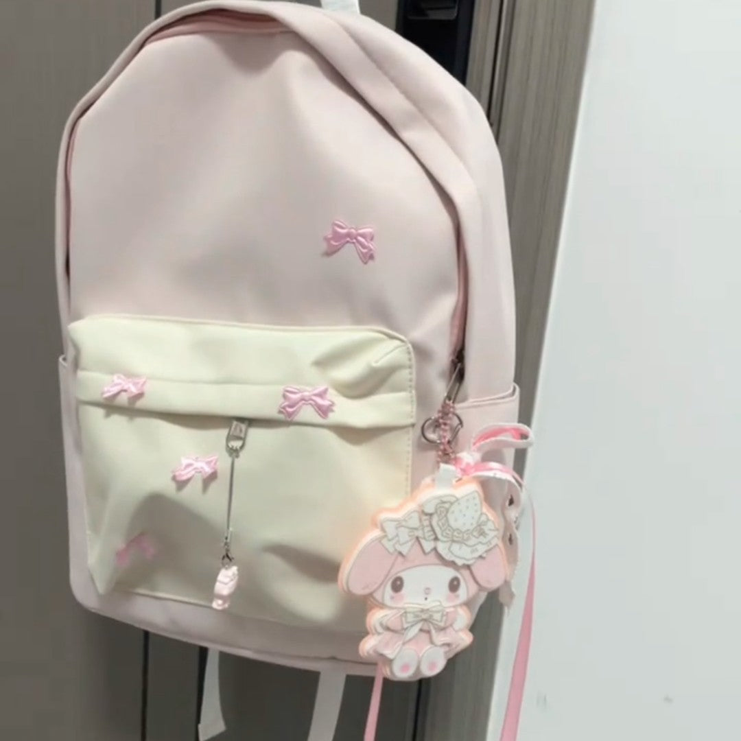 Cute Character-Themed Backpack Bowlift