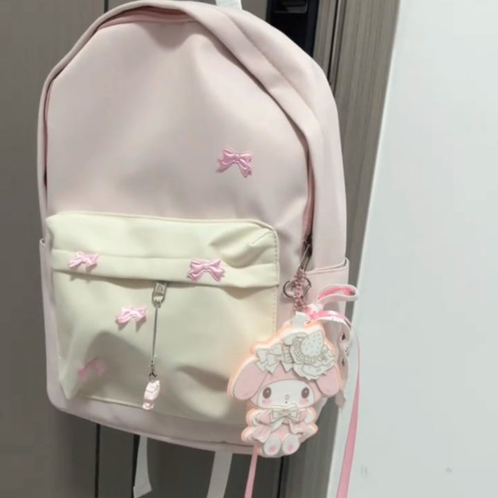 Cute Character-Themed Backpack Bowlift