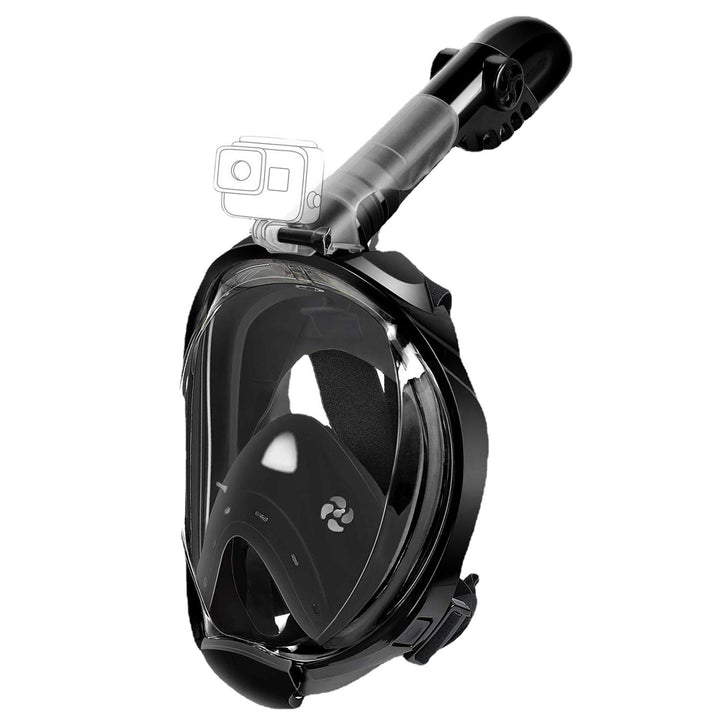 Full Face Snorkel Mask with Innovative Breathing System Bowlift