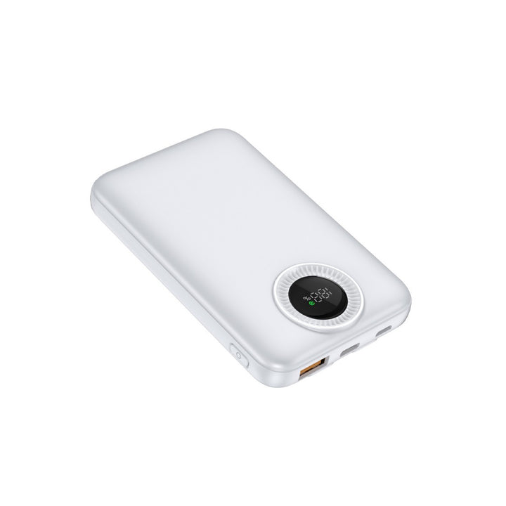 Portable high-performance power bank with inductive charging technology and digital display Bowlift