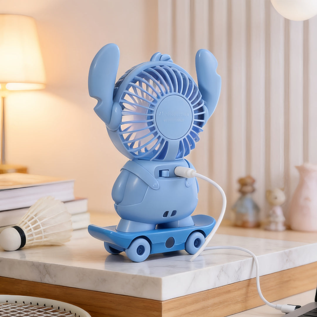 Women's Creative Fan in Playful Animal Design Bowlift