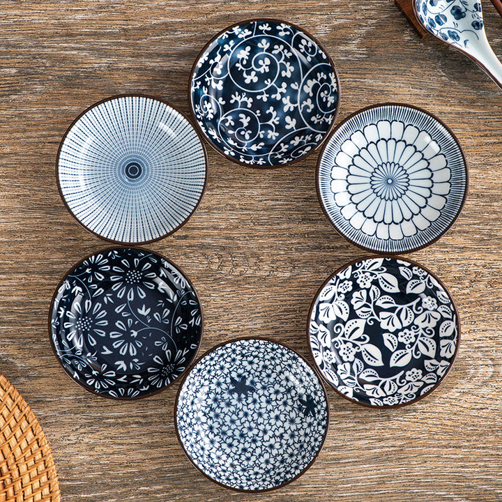 Decorative Asian-Inspired Small Serving Bowls