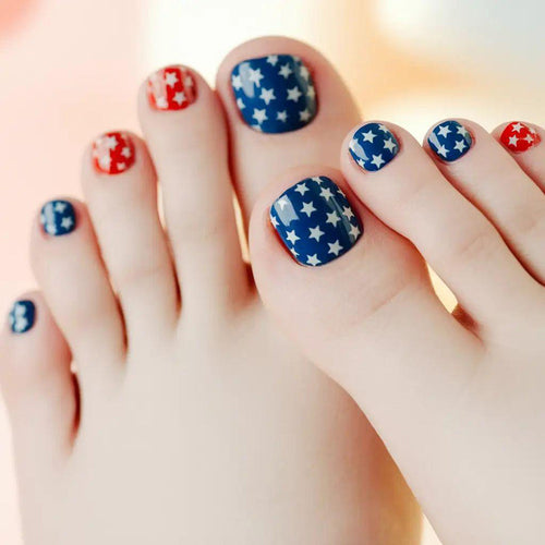 Nail Art Set with Star Motif Bowlift