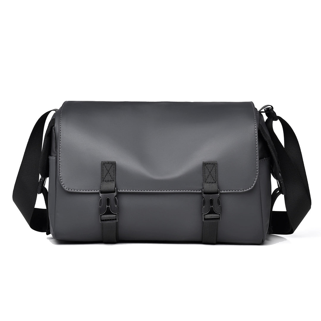 Modular Messenger Bag with Water-Repellent Material and Adjustable Shoulder Strap Bowlift