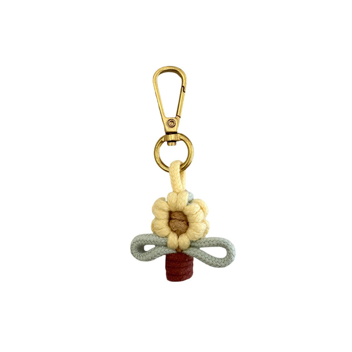 Decorative Floral Keychain Bowlift