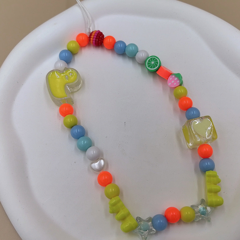 Colorful Beaded Necklace Bowlift