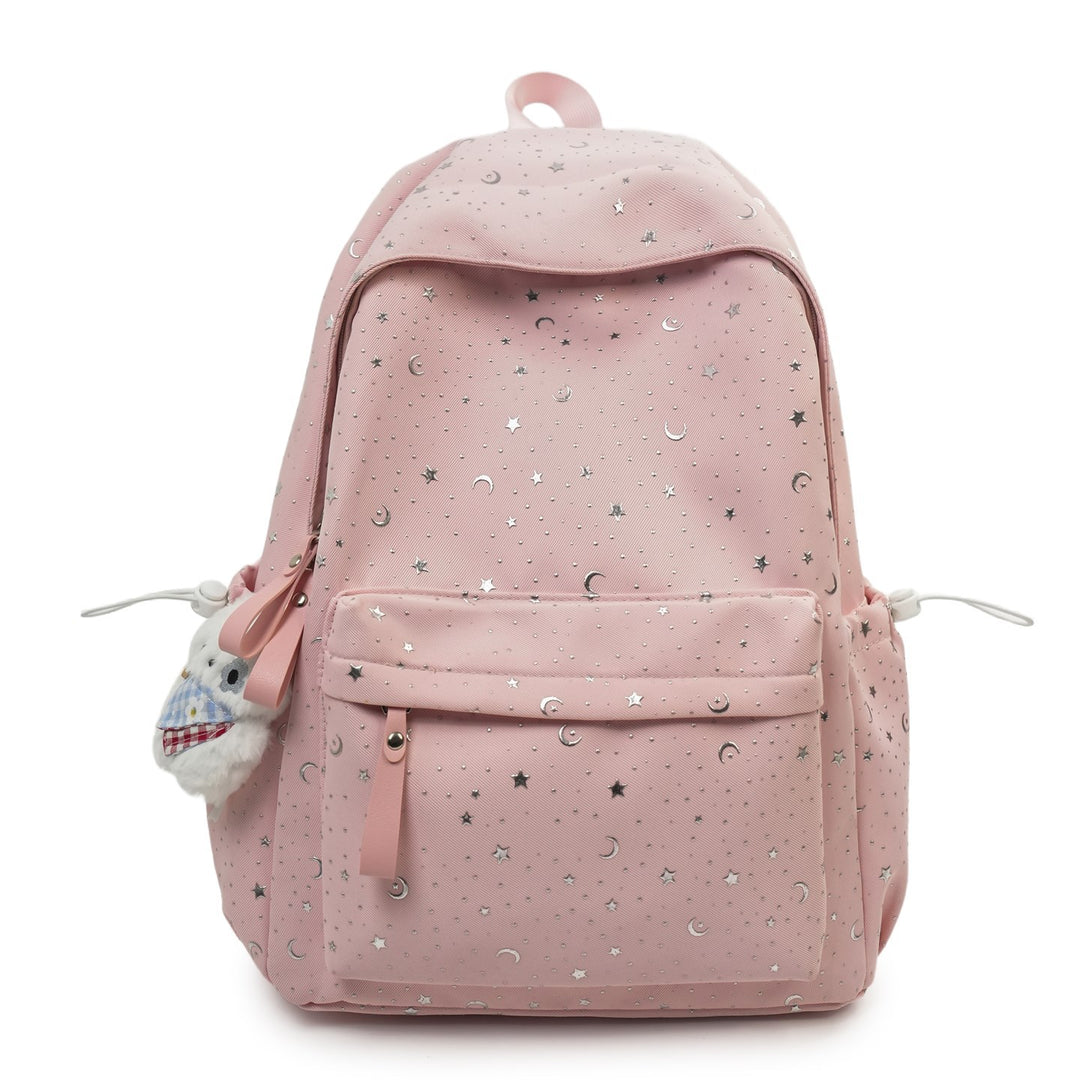 Whimsical Star-Patterned Backpack Bowlift