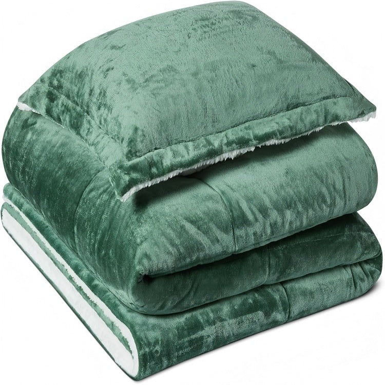 Reversible Plush Sherpa Blanket Bowlift