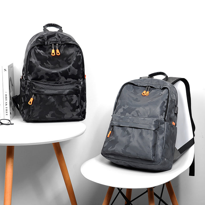 Versatile Camo Backpack Bowlift