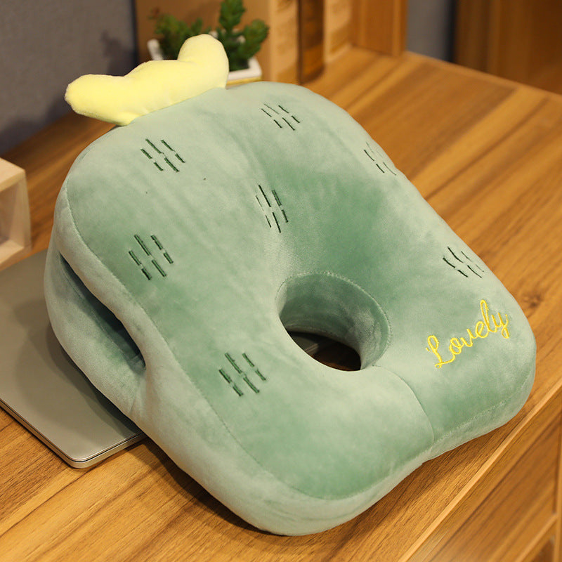 Ergonomic back support cushion Bowlift