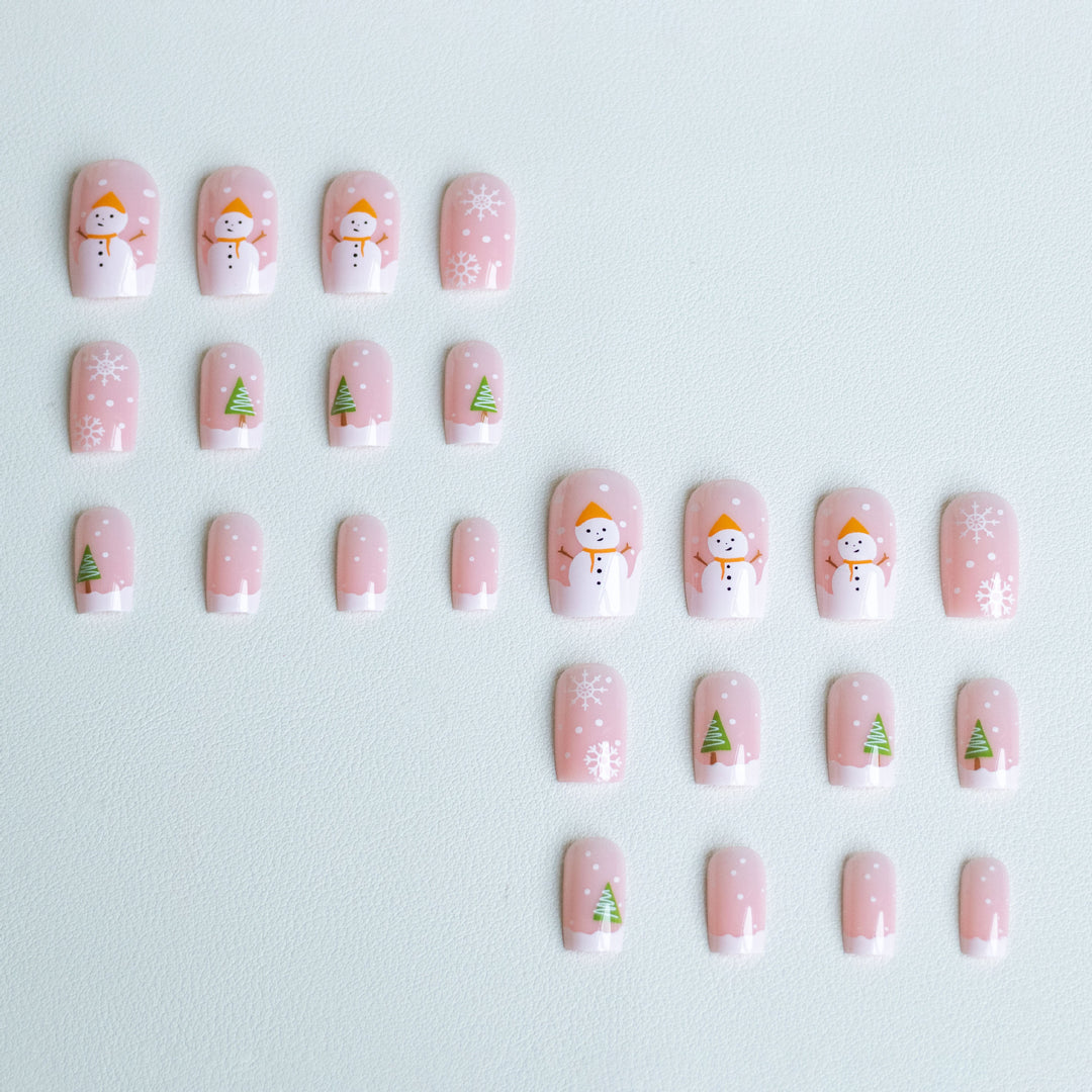 Festive Winter Nail Art Set