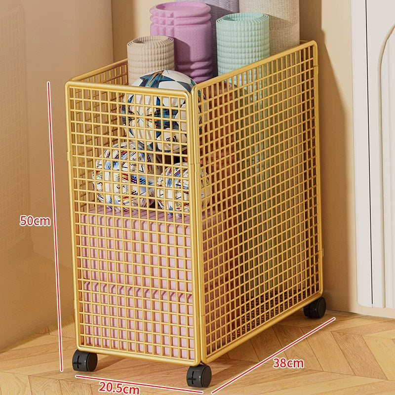 Versatile Rolling Storage Cart with Dividers Bowlift