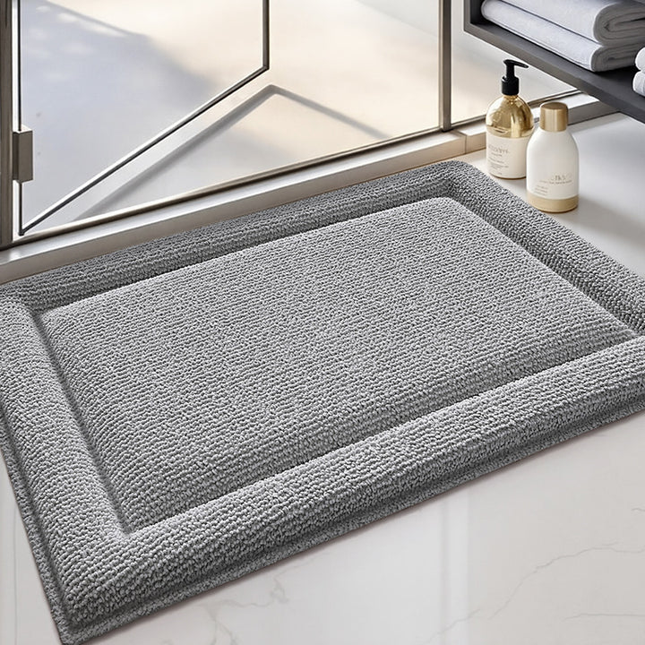 Plush Memory Foam Bath Mat Bowlift