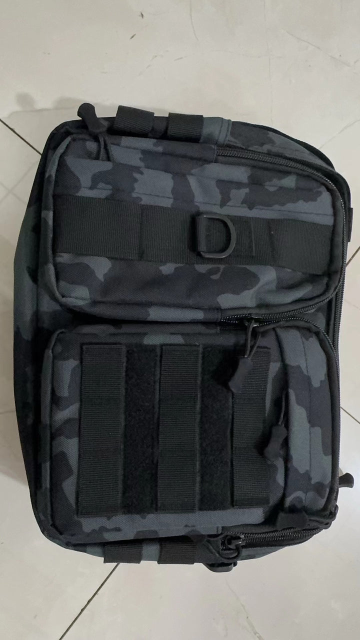 Compact Tactical Multi-Pocket Bag Bowlift