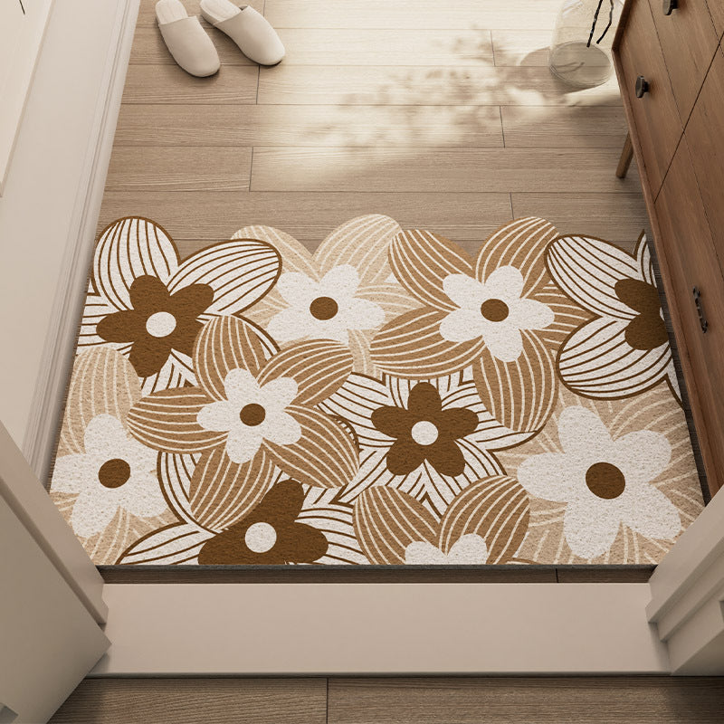 Floral Pattern Doormat