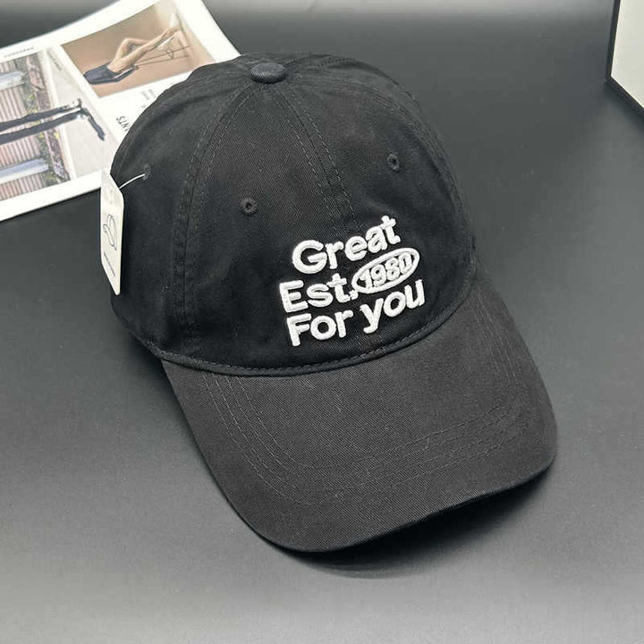 Unisex Graphic Embroidered Cap Bowlift