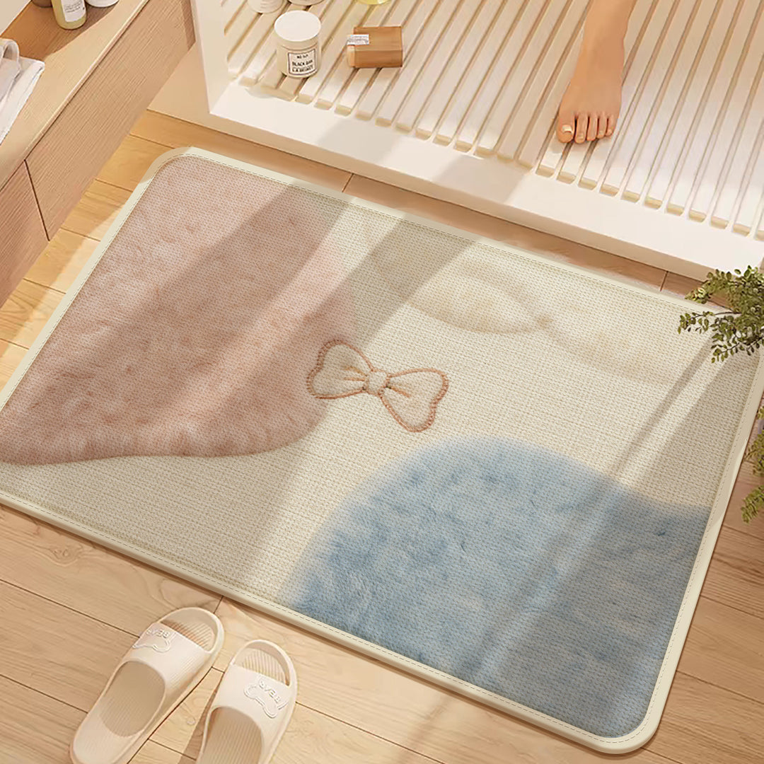 Plush Decorative Bath Mat