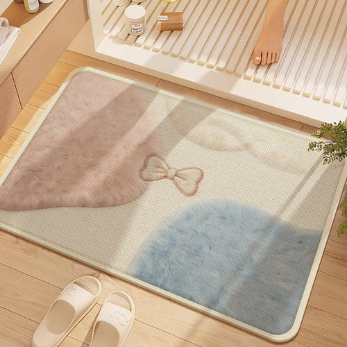 Plush Decorative Bath Mat