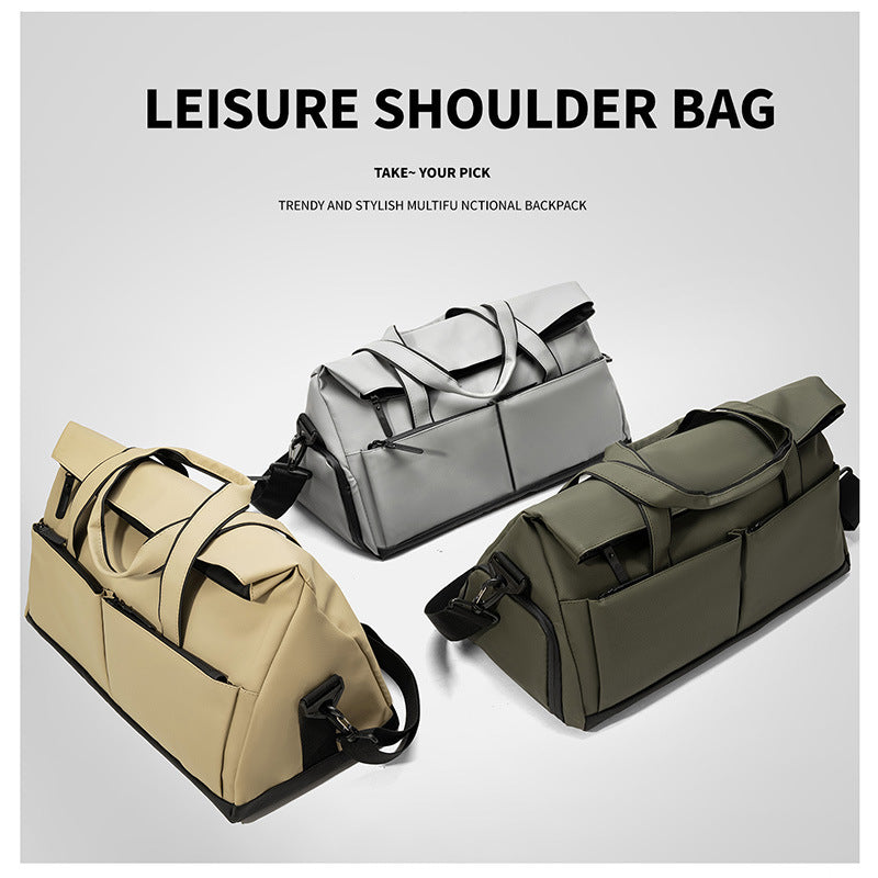 Sleek Urban Travel Duffel Bag Bowlift