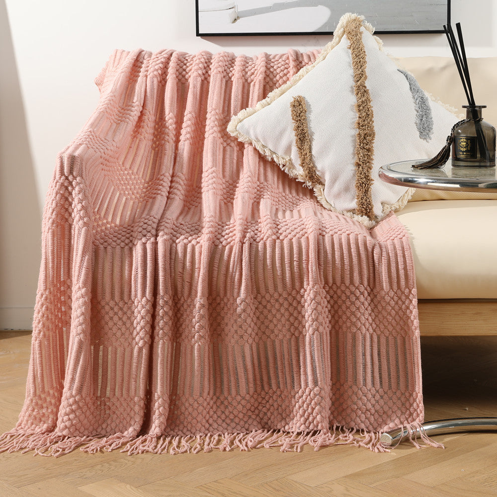 Textured Knit Scarf Bowlift