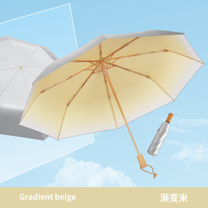 Women's Sun Protection Umbrella with UV Protection and Windproof Design Bowlift