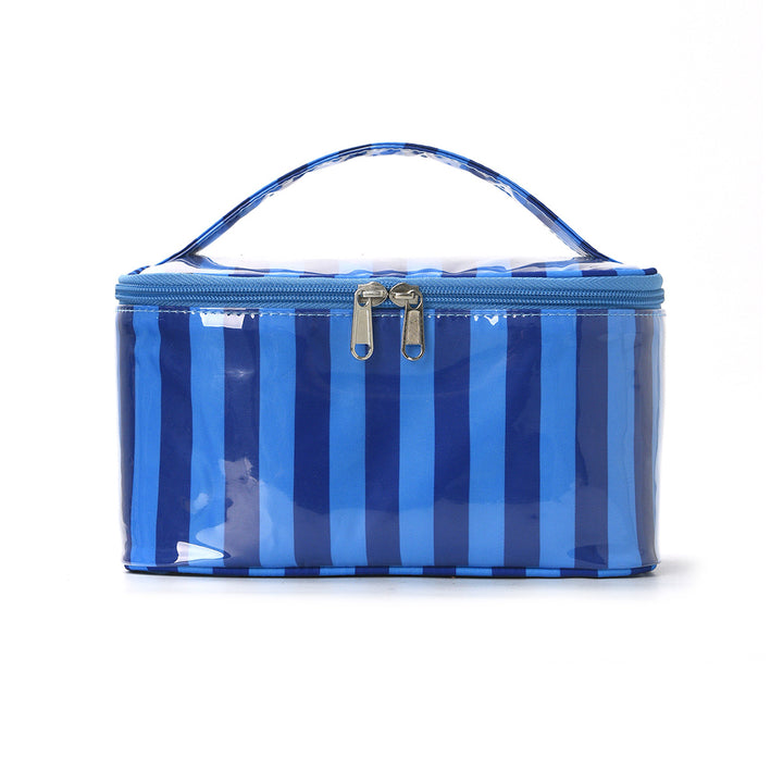 Cosmetic organizer with carry handle and water-repellent coating Bowlift