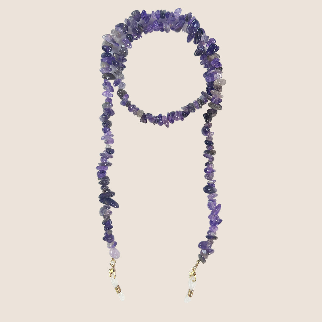 Artisan Gemstone Eyewear Chain Bowlift