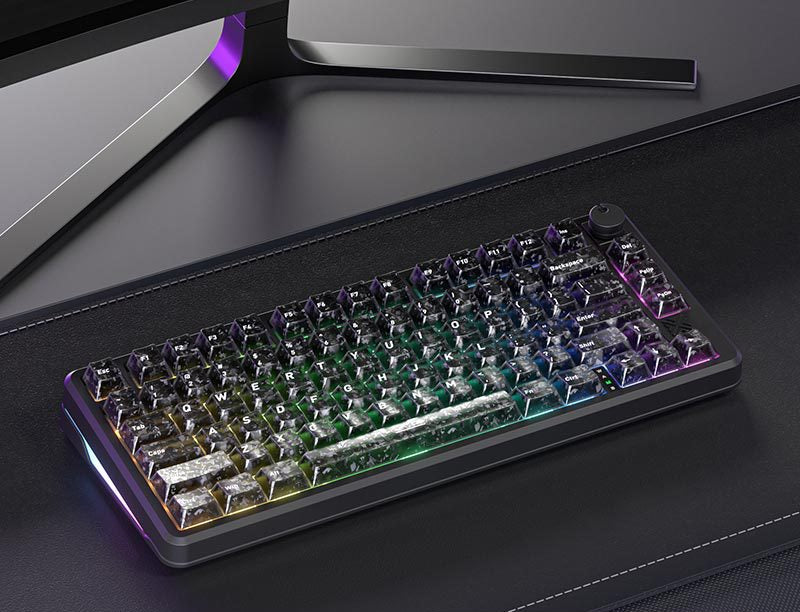 Wireless Gaming Mechanical Keyboard Bowlift