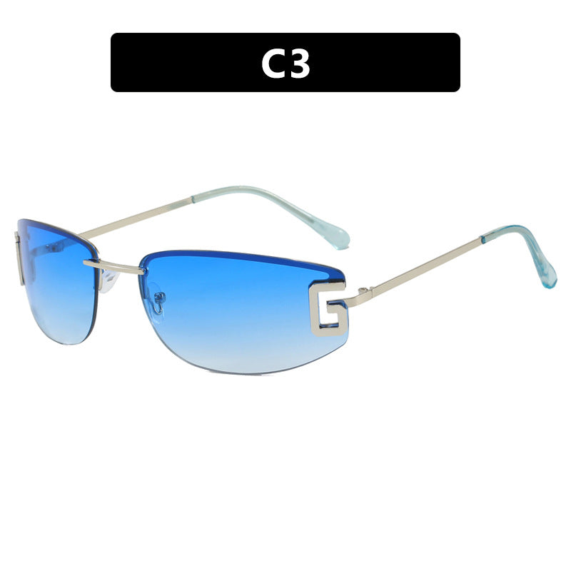 Women futuristic sunglasses with sporty design and UV protection Bowlift