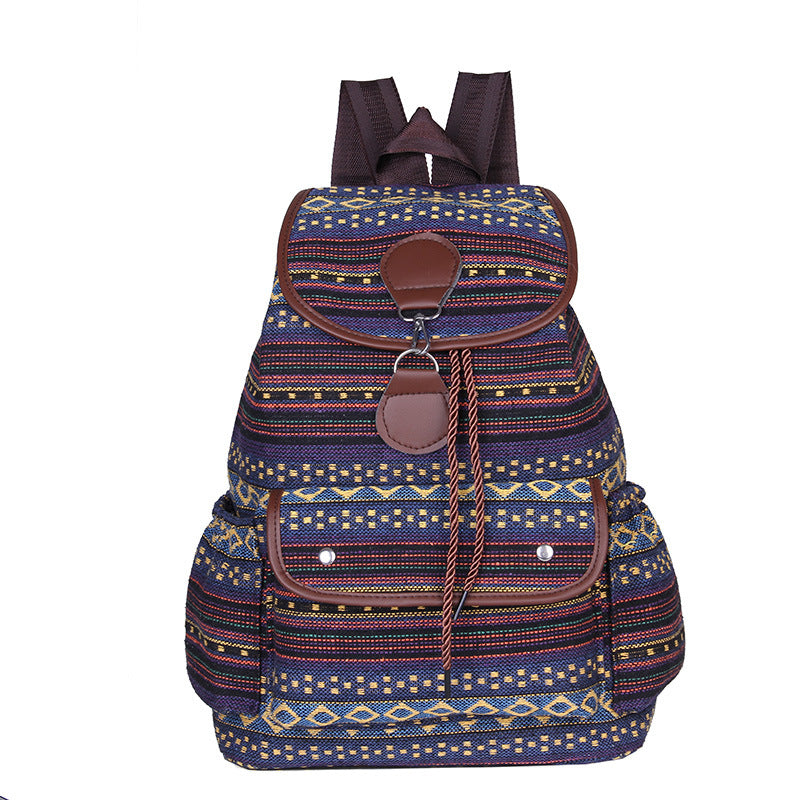 Bohemian Multi-Pocket Travel Backpack Bowlift
