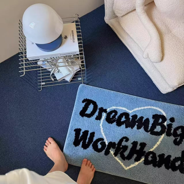 Inspirational Phrase Bath Mat Bowlift